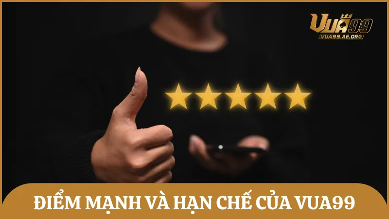 Đánh giá những điểm mạnh và hạn chế còn tồn tại của Vua99
